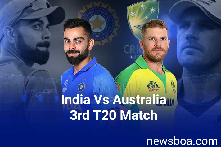 India Vs Australia 3rd T20 Match