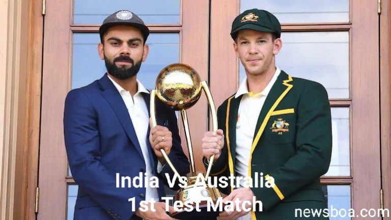 India Vs Australia 1st Test Match 2020